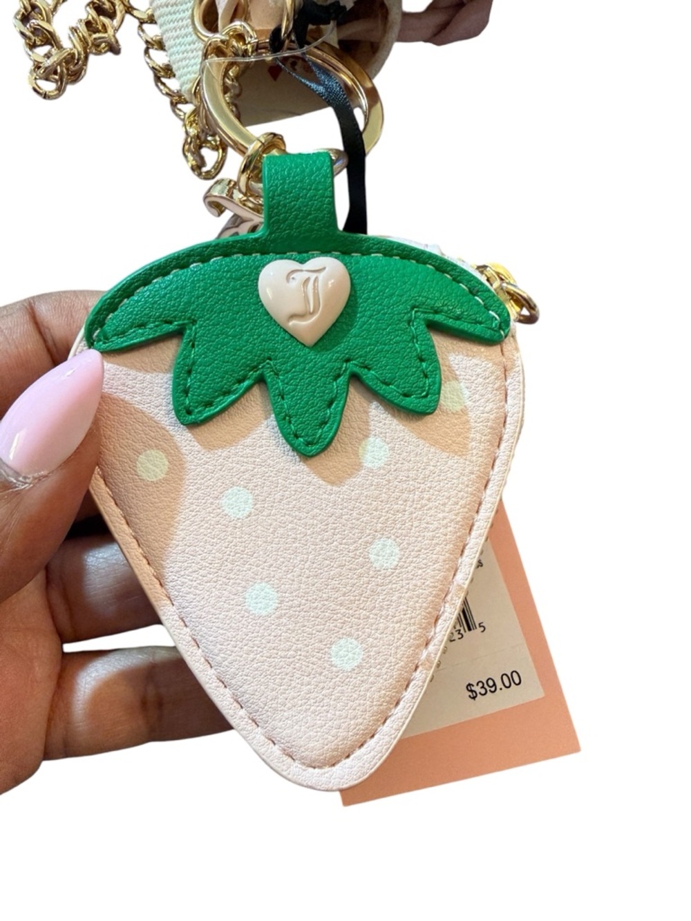Juicy Couture Strawberry Festival Bag Charm Set, NWT - Picture 7 of 13
